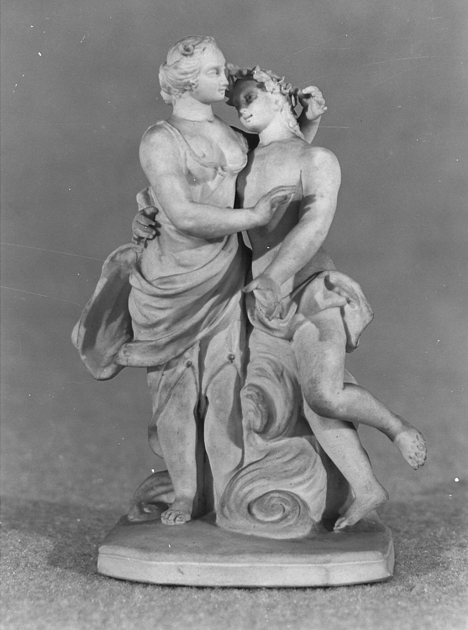 Venere e Cupido (statuetta, opera isolata) di Varion Jean Pierre - manifattura Franchini di Este (seconda metà sec. XVIII)
