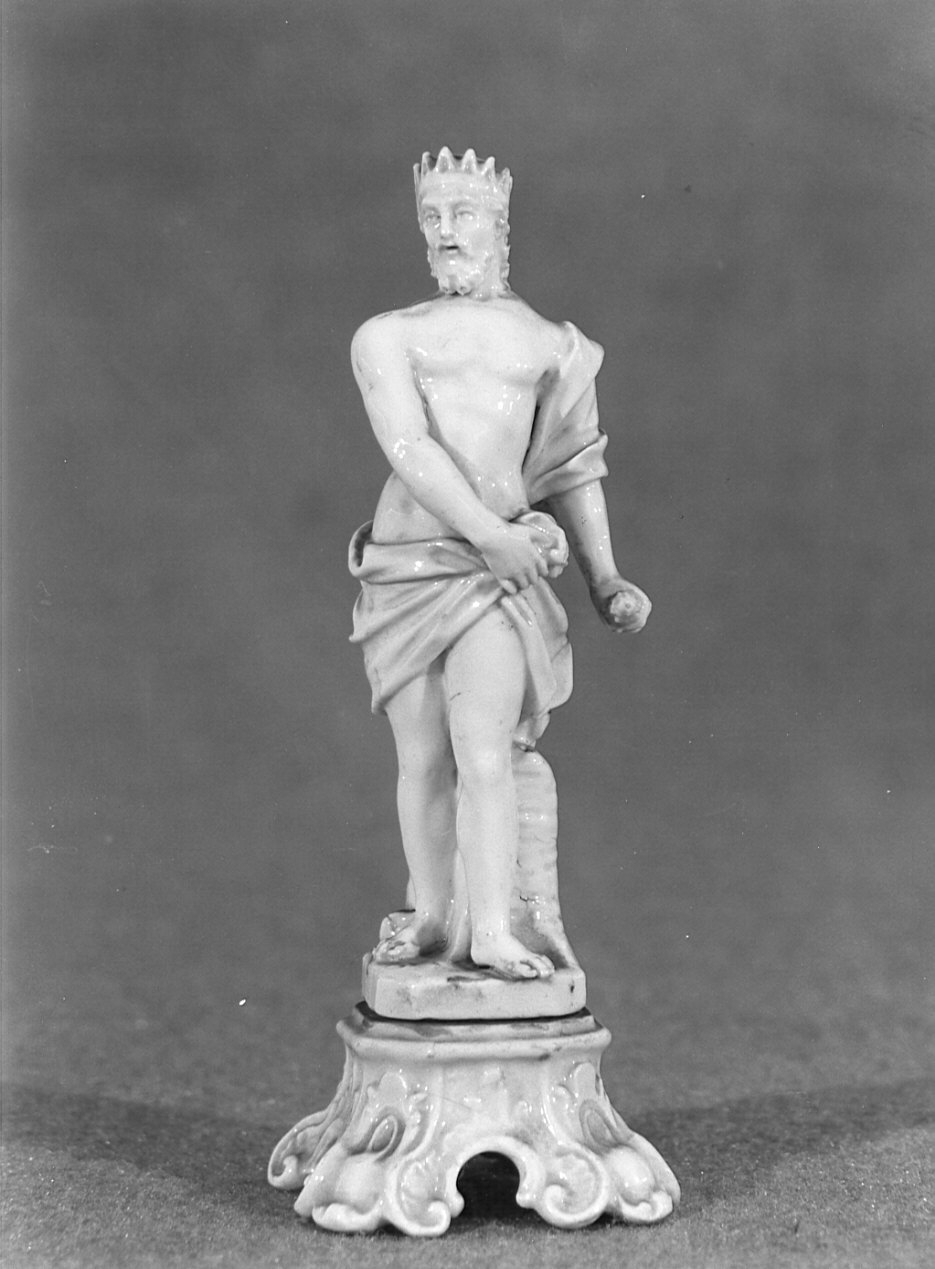 Giove (statuetta, opera isolata) di Varion Jean Pierre - manifattura Franchini di Este (seconda metà sec. XVIII)