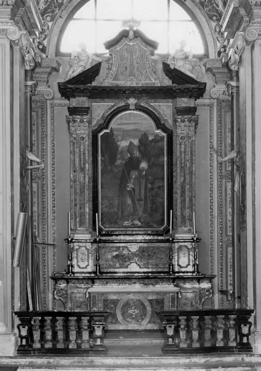 altare, complesso decorativo di Albuzio Stefano (sec. XVIII, sec. XIX)
