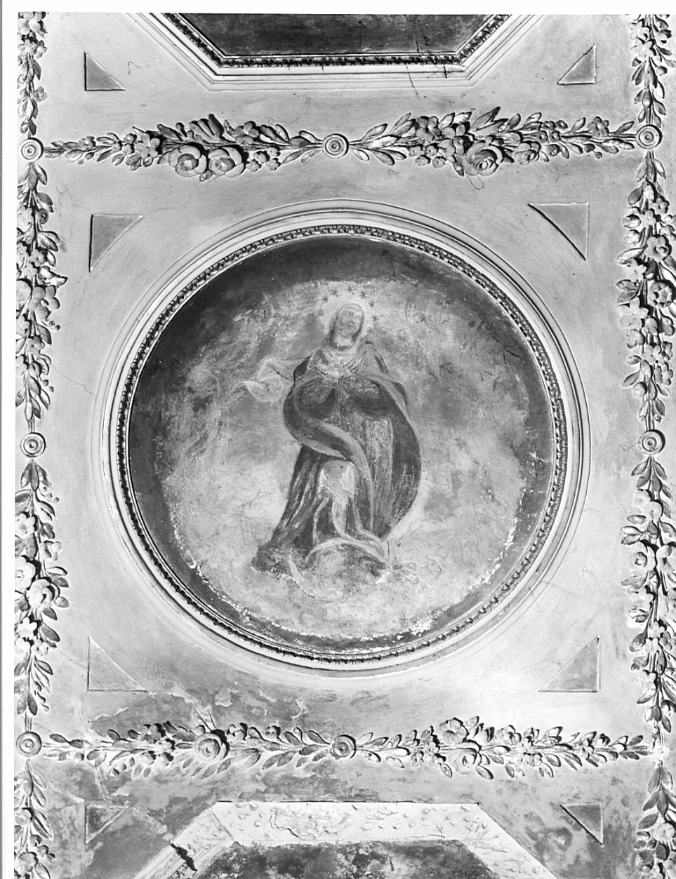 Madonna Assunta (dipinto, elemento d'insieme) - ambito lombardo (fine/inizio secc. XVII/ XVIII)