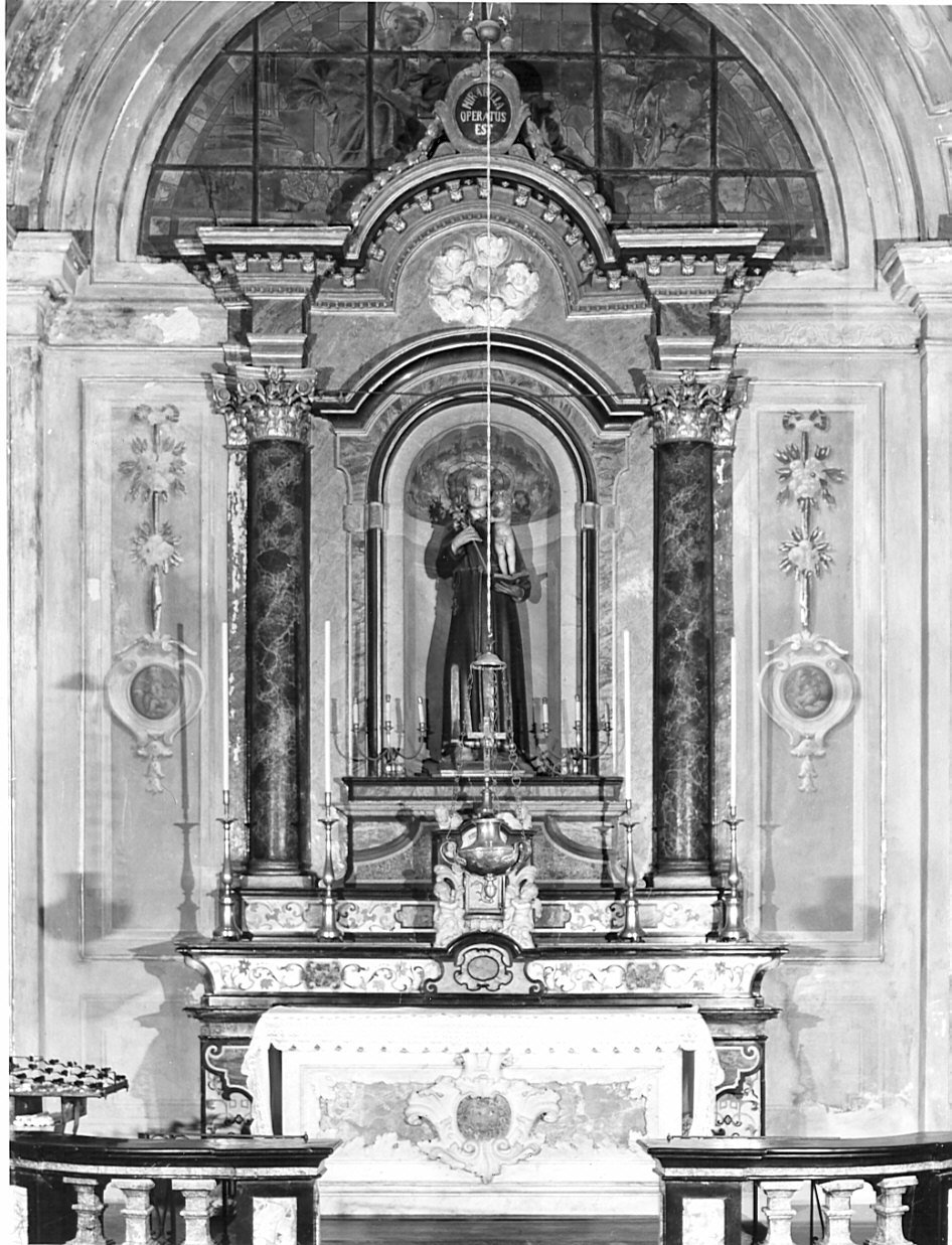 altare, complesso decorativo - bottega lombarda (sec. XVIII, sec. XIX)