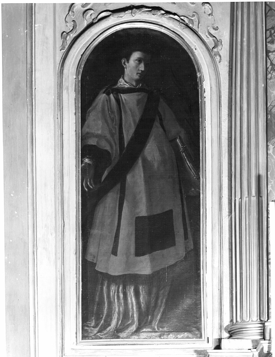 Santo Stefano (dipinto, pendant) - ambito lombardo (sec. XVII)