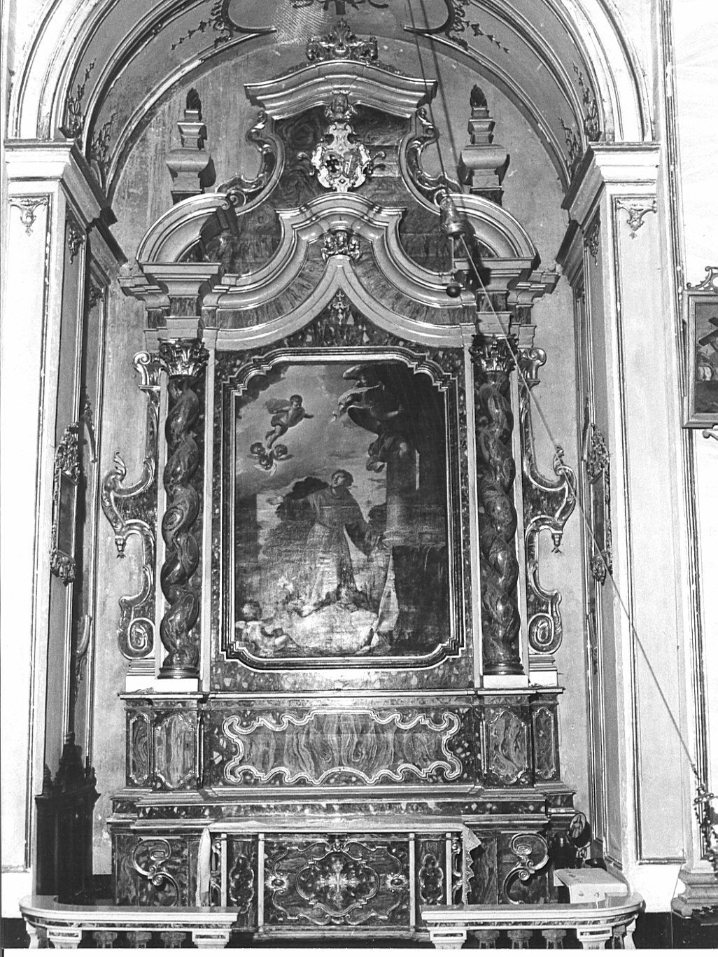 altare, opera isolata - bottega bergamasca (prima metà sec. XVIII)