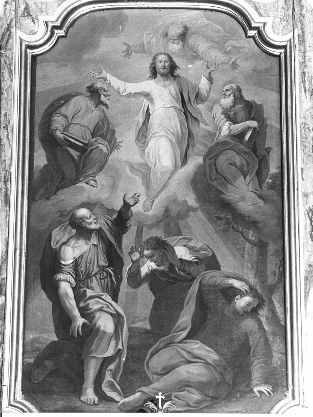 Trasfigurazione di Cristo sul monte Tabor (dipinto, opera isolata) di Cifrondi Antonio (prima metà sec. XVIII)