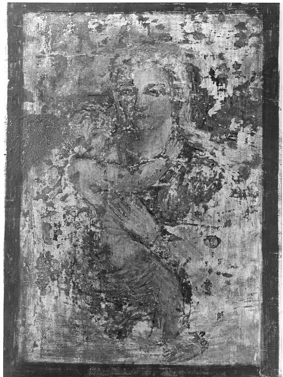 Madonna con Bambino (ex voto, opera isolata) - ambito bergamasco (primo quarto sec. XVI)