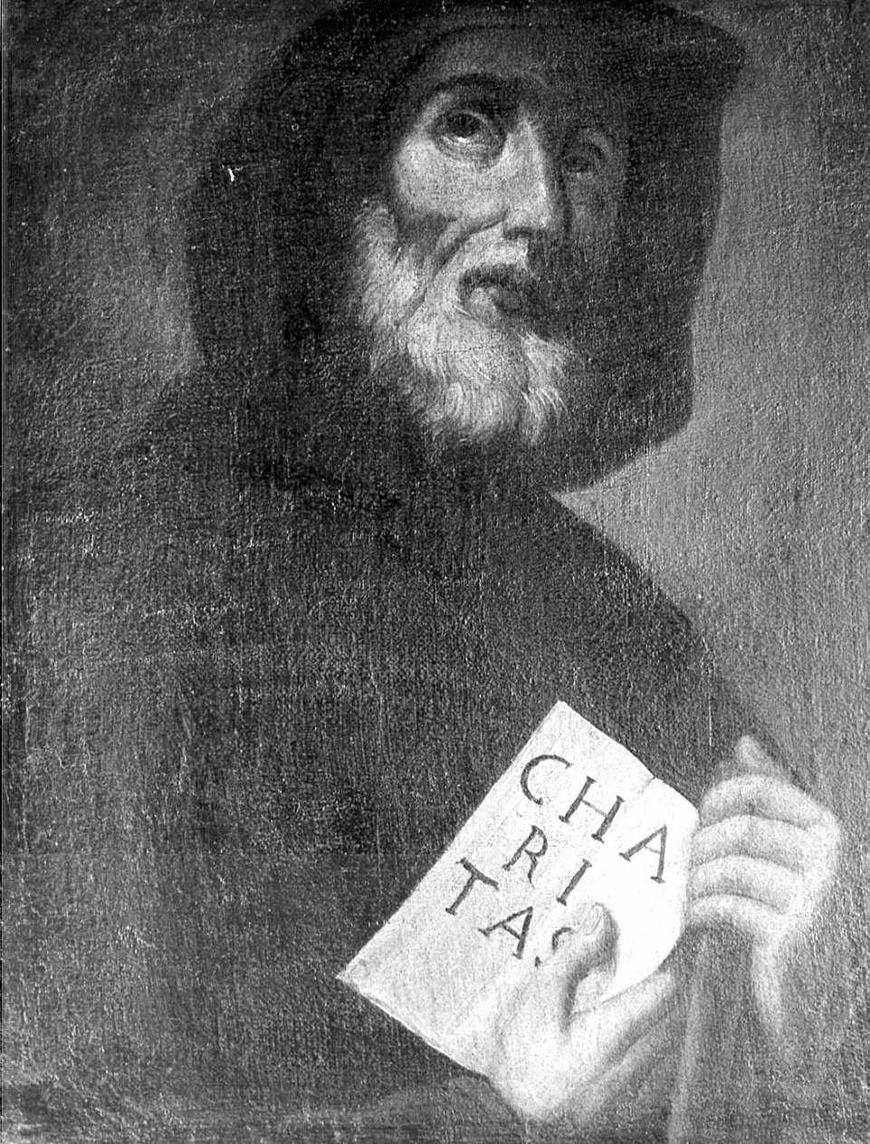 San Francesco di Paola (dipinto, opera isolata) - ambito lombardo (metà sec. XVII)