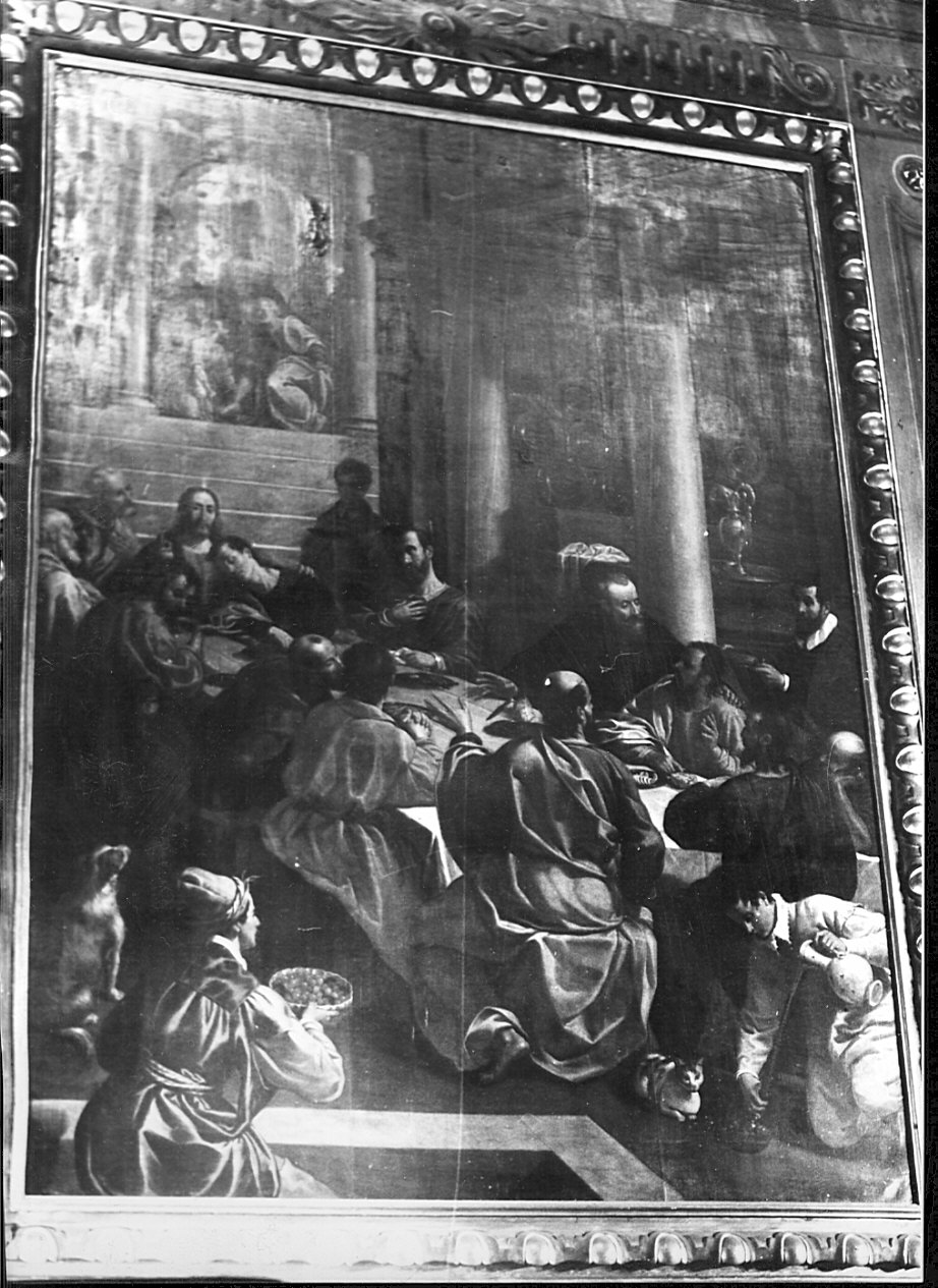 ultima cena (dipinto, opera isolata) di Cavagna Gian Paolo (secc. XVI/ XVII)