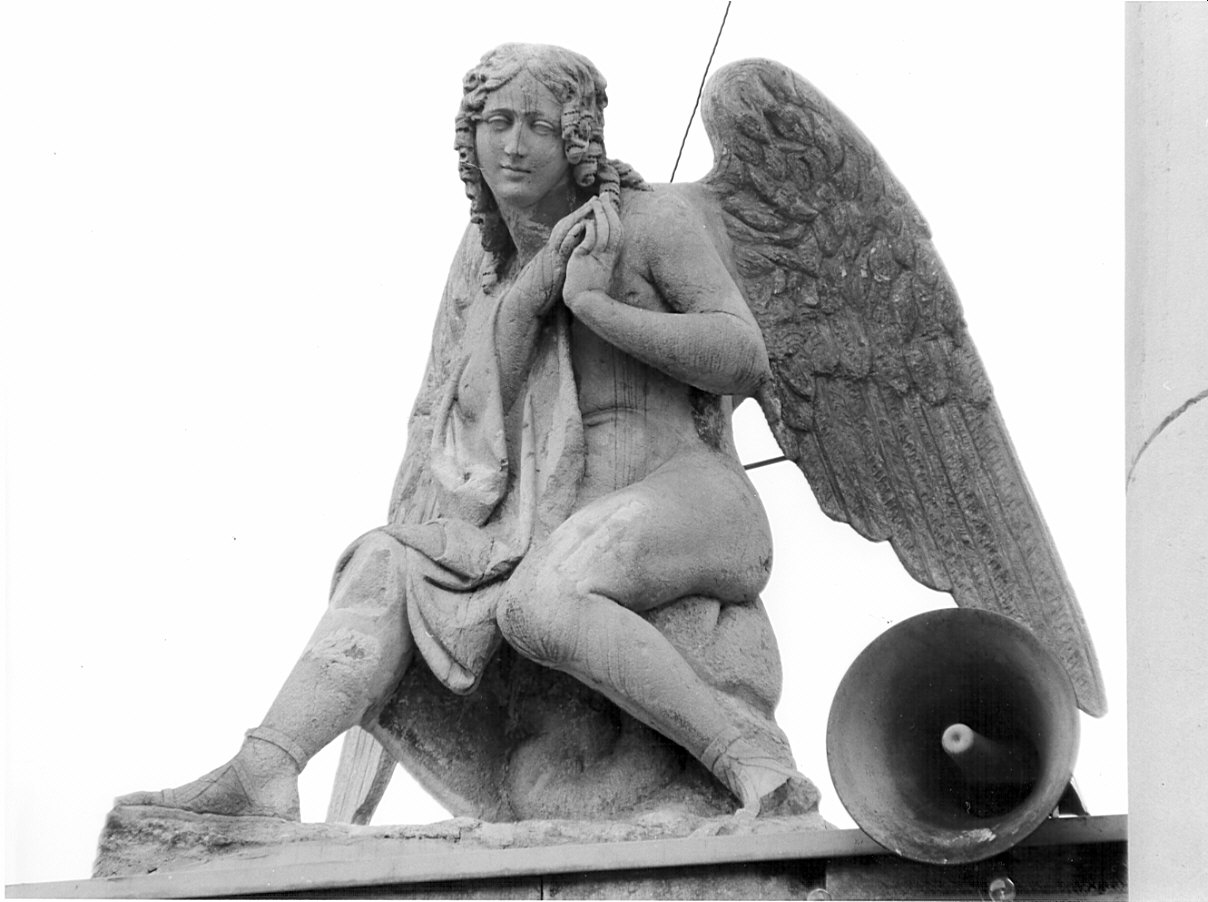 angelo (statua, opera isolata) - bottega lombarda (?) (sec. XIX)