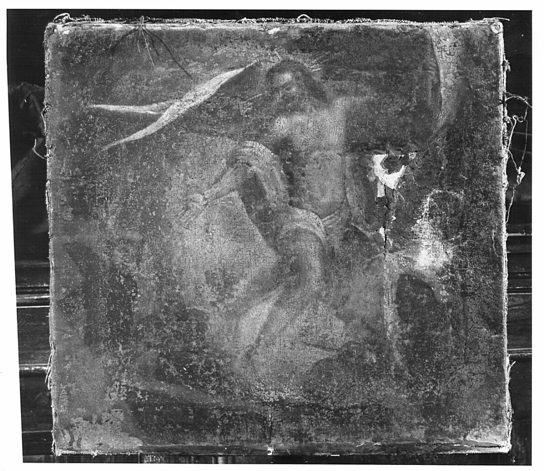 resurrezione di Cristo (dipinto, elemento d'insieme) di Gandino Antonio (attribuito) (sec. XVII)