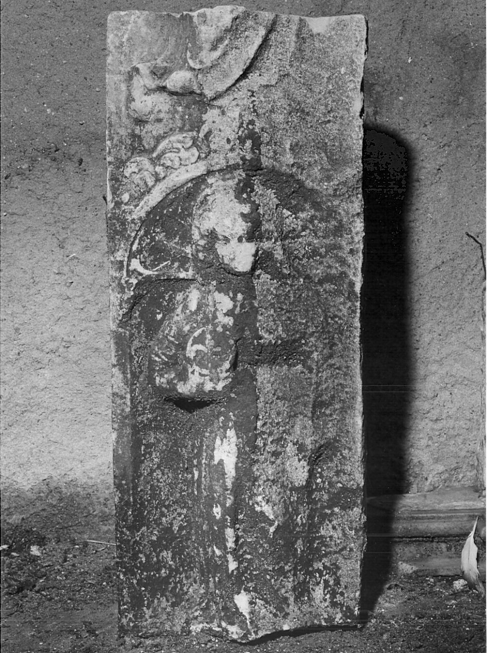 Sant'Agata (scultura, frammento) - bottega lombarda (metà sec. XV)