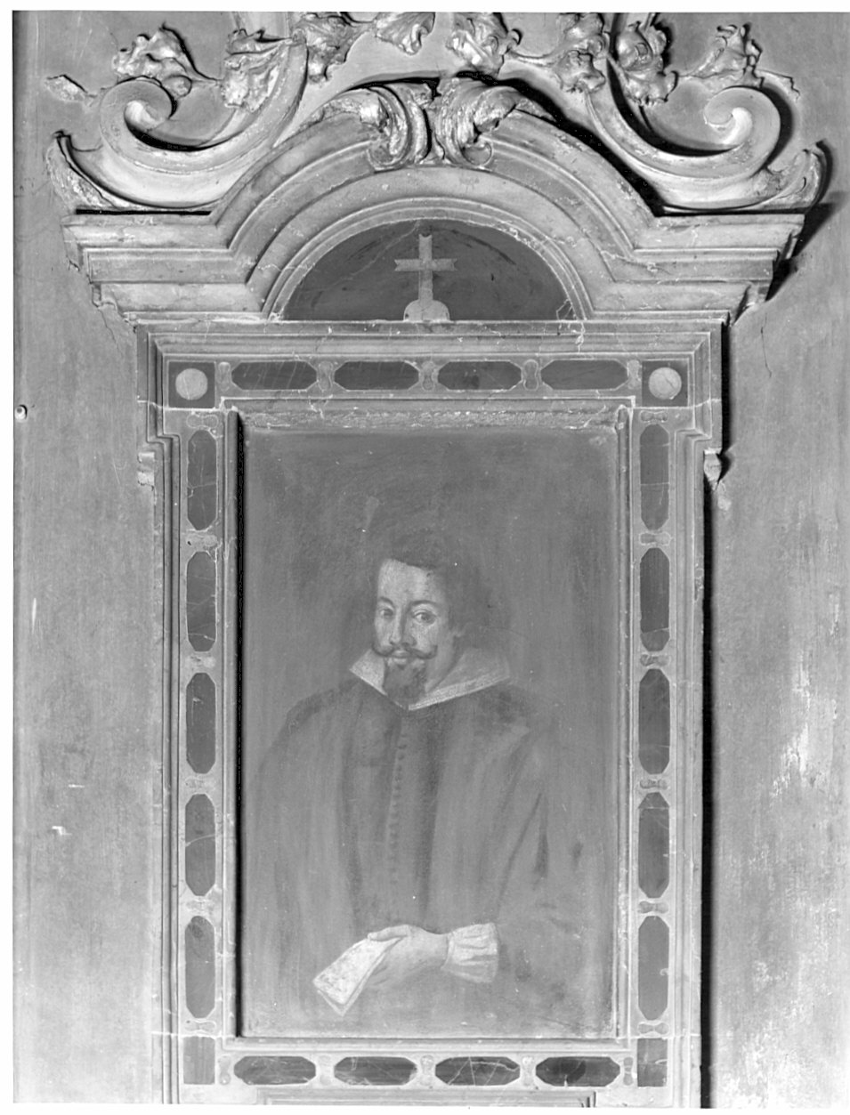 Ritratto di don Rodrigo Reyero de Penaroyas (dipinto, opera isolata) - ambito lombardo (seconda metà sec. XVII)