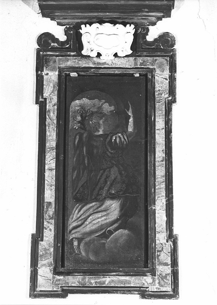 arcangelo Gabriele (dipinto, pendant) - ambito bergamasco (inizio sec. XVIII)