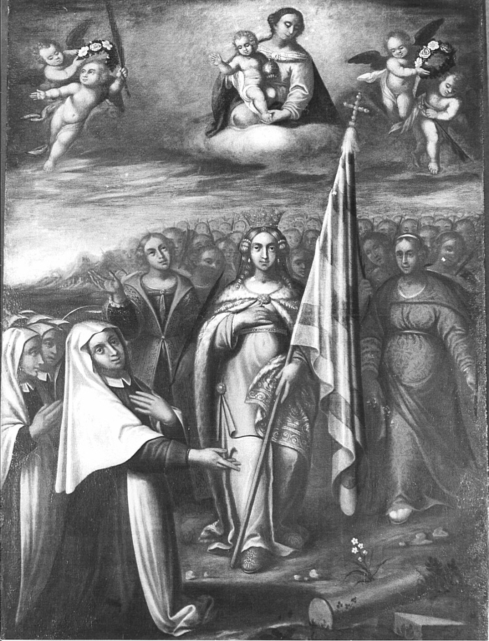 Sant'Orsola (dipinto, opera isolata) di Marvelli Aurelio (attribuito) (seconda metà sec. XVII)