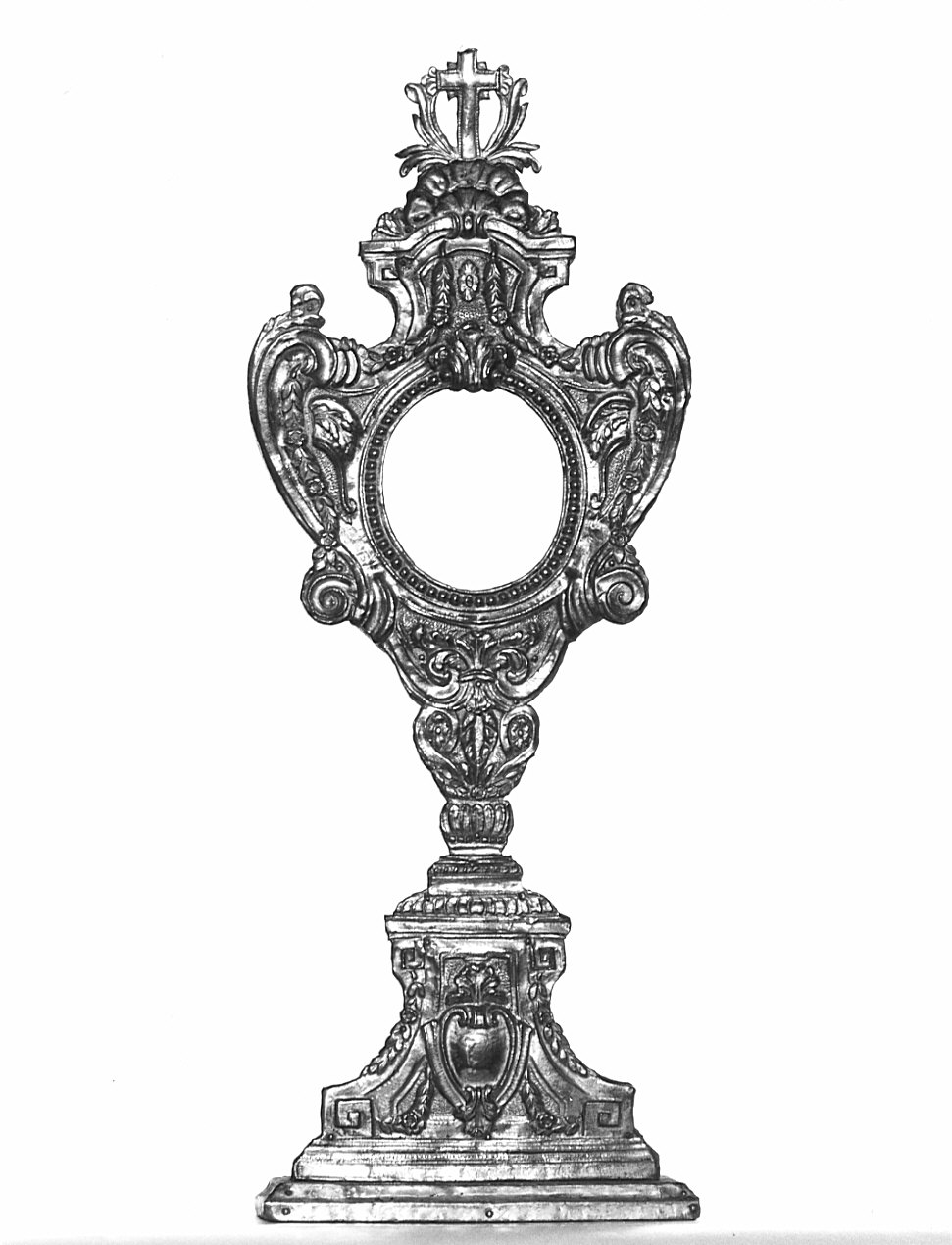 reliquiario - a ostensorio, opera isolata - bottega italiana (inizio sec. XIX)