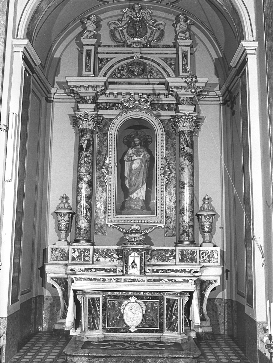 altare, opera isolata - bottega lombarda (sec. XVIII)