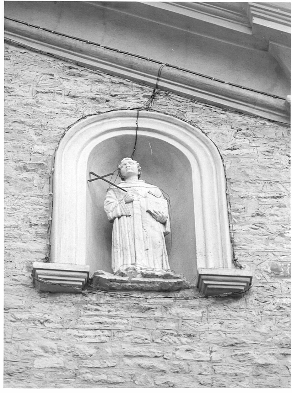 San Nicola da Tolentino (statua, elemento d'insieme) - bottega bergamasca (sec. XVI)