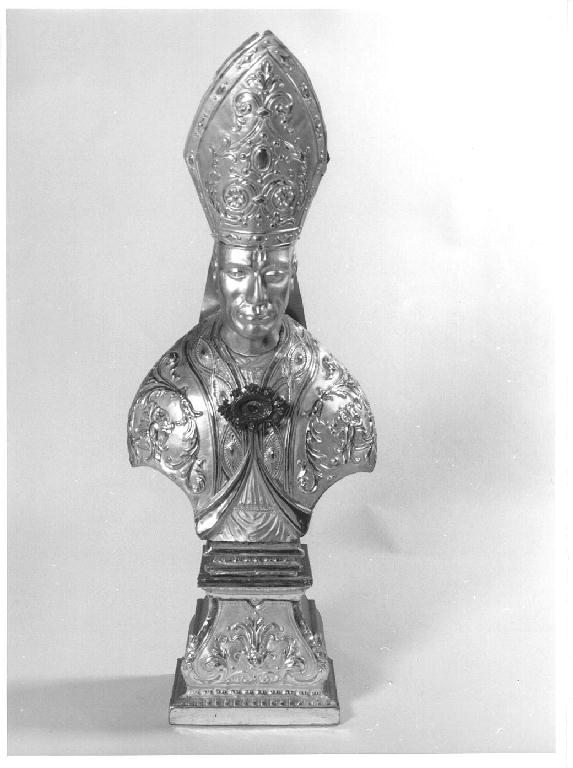 San Carlo Borromeo (reliquiario - a busto) - ambito lombardo (secondo quarto sec. XX)