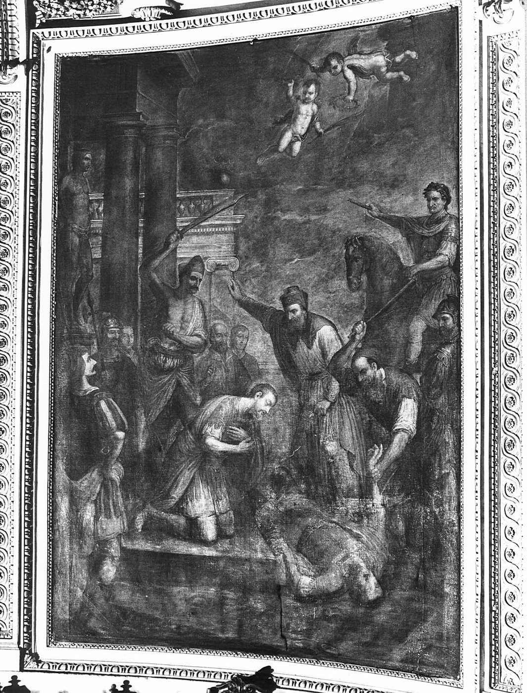 martirio dei Santi Gervasio e Protasio (dipinto) - ambito lombardo (sec. XVIII)