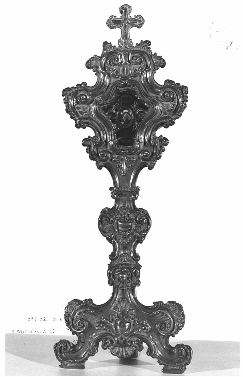 reliquiario - a ostensorio, serie - bottega lombarda (sec. XVIII)