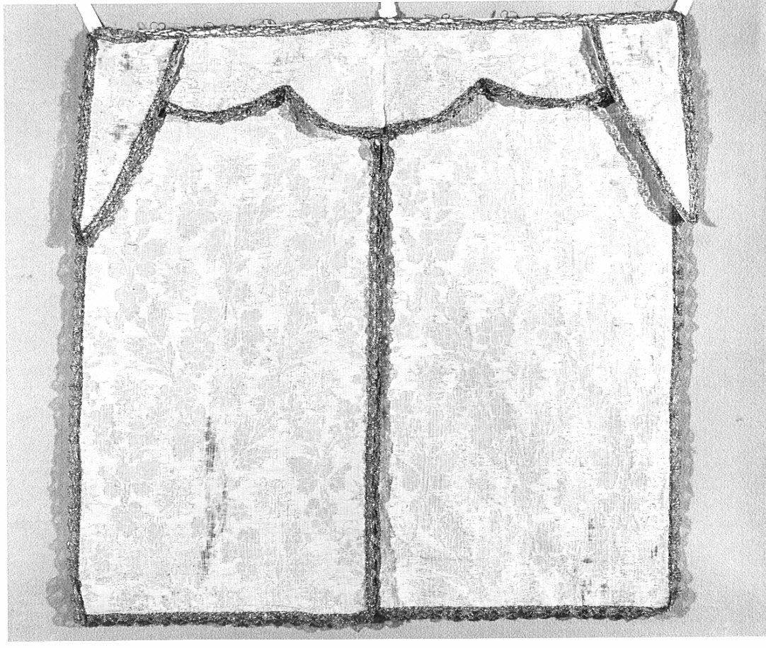 conopeo di tabernacolo, opera isolata - manifattura lombarda (prima metà sec. XIX)