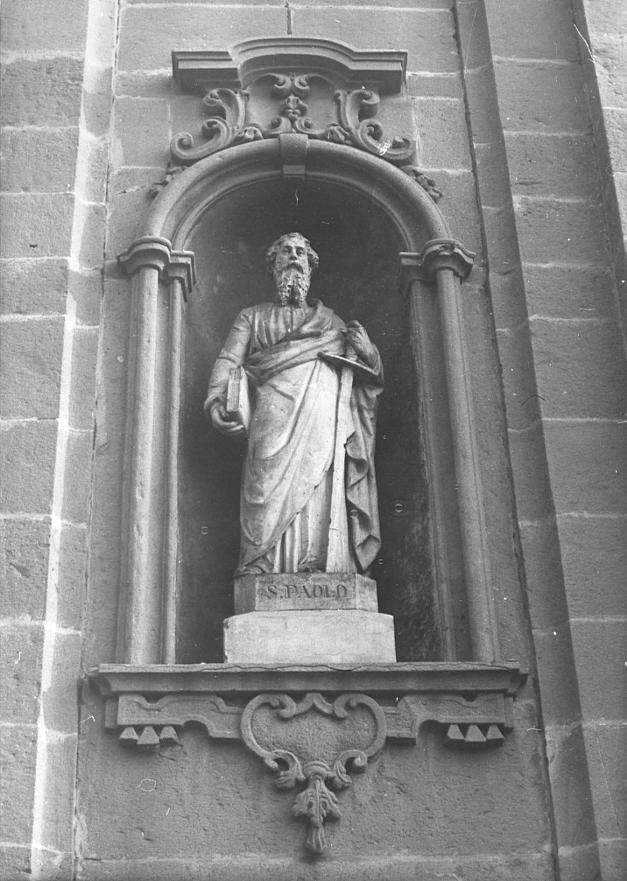 San Paolo (statua, pendant) - bottega lombarda (sec. XIX)