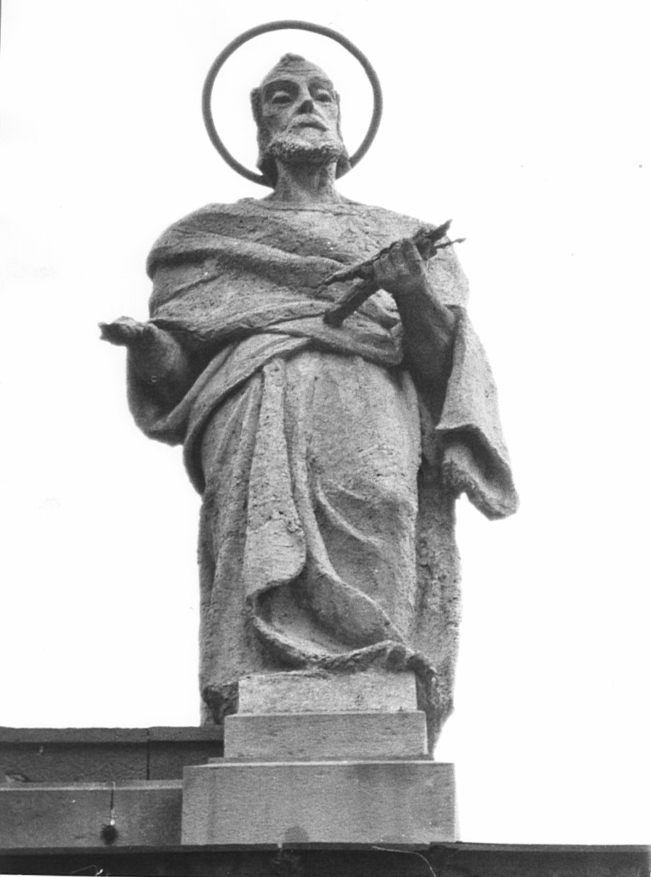 Sant'Andrea (statua, opera isolata) - bottega lombarda (seconda metà sec. XVIII)