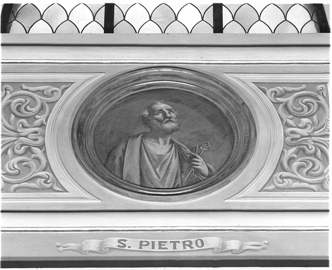 San Pietro (dipinto, elemento d'insieme) di Guadagnini Antonio (terzo quarto sec. XIX)