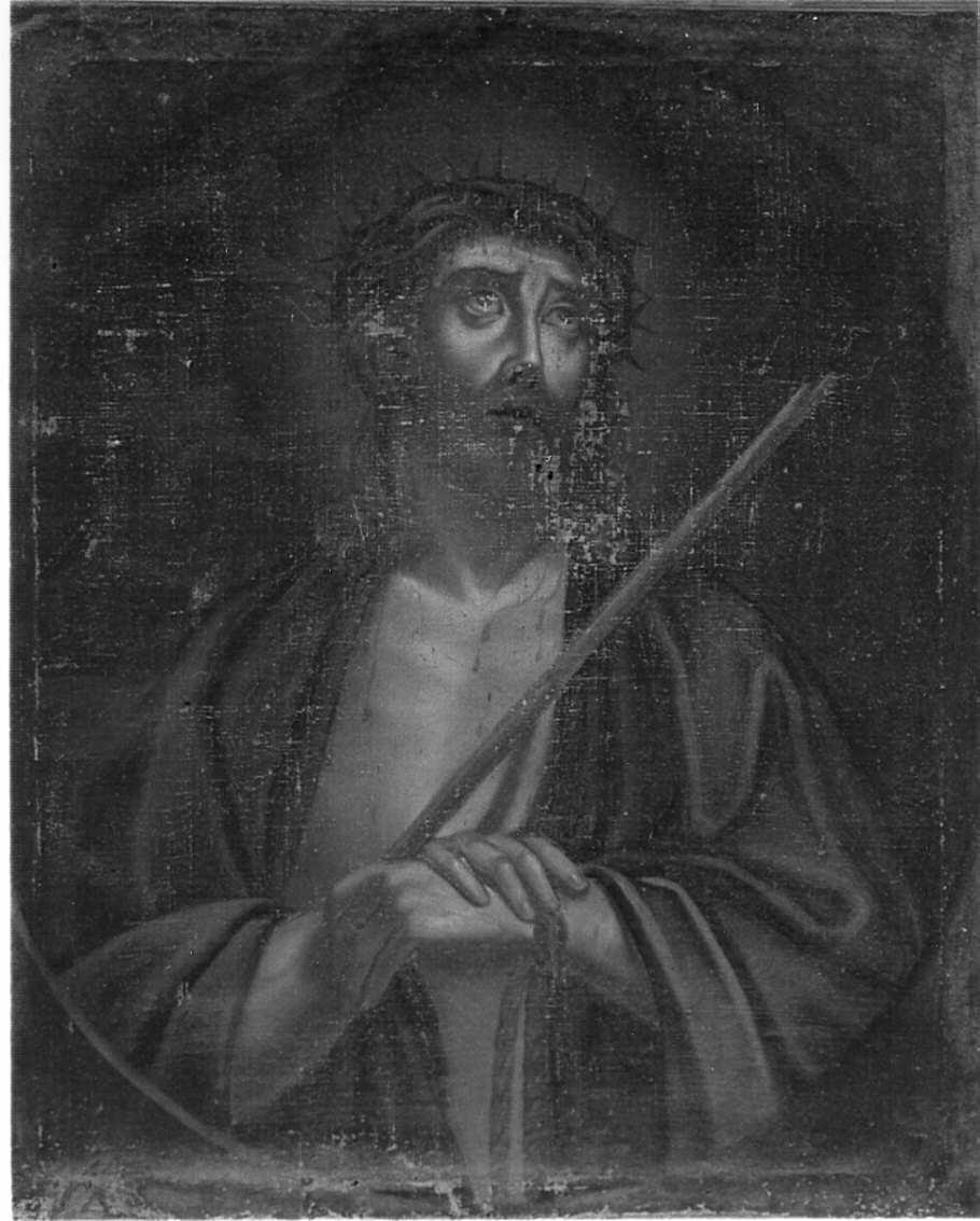 Ecce Homo (dipinto, opera isolata) - ambito lombardo (fine/inizio secc. XVII/ XVIII)