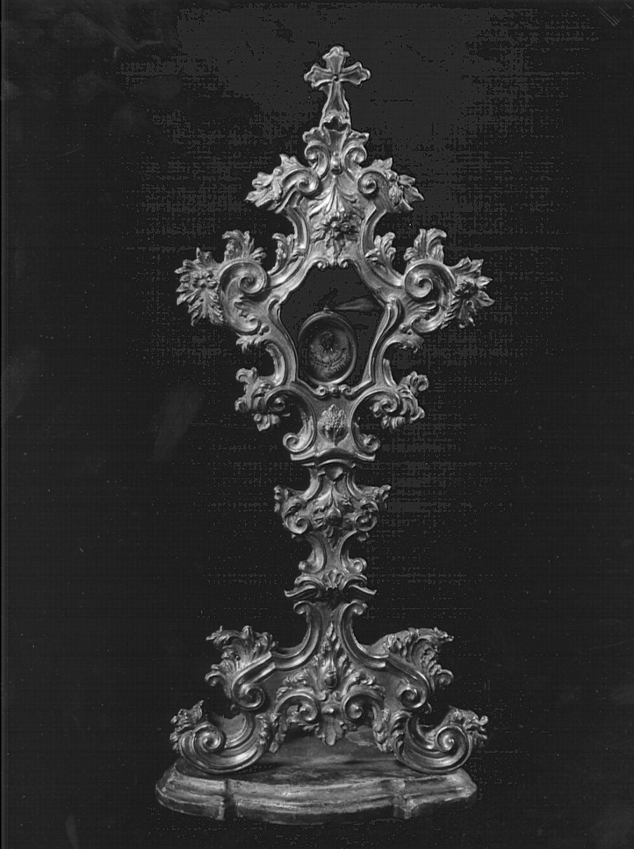 reliquiario - a ostensorio, opera isolata - bottega veneta (prima metà sec. XVII)
