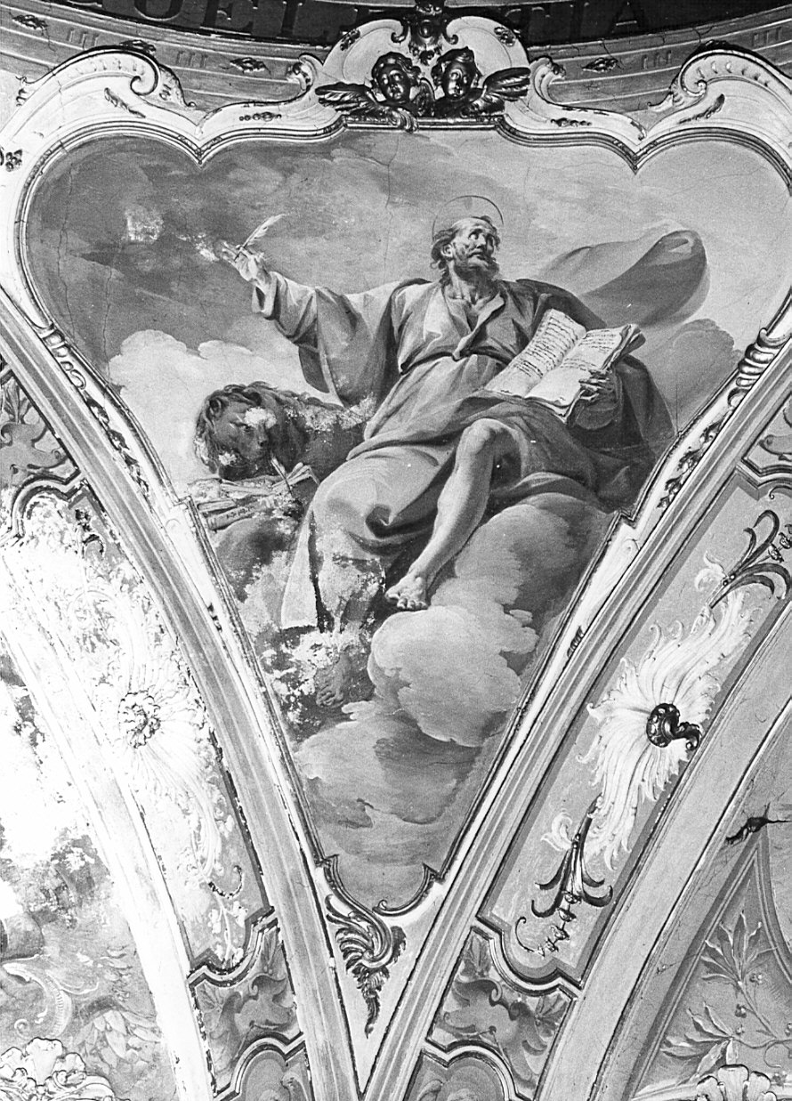 San Marco Evangelista (dipinto, opera isolata) - ambito lombardo (metà sec. XVIII)