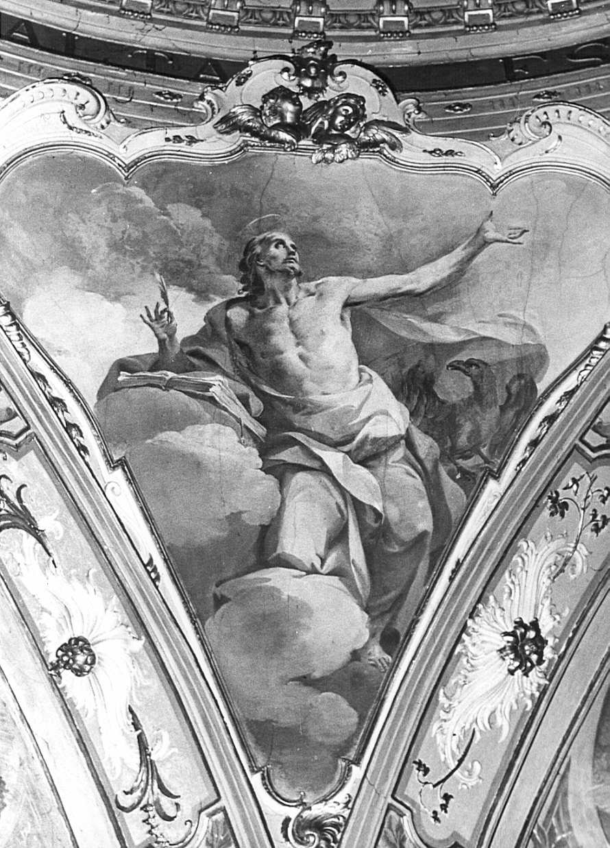 San Giovanni Evangelista (dipinto, opera isolata) - ambito lombardo (metà sec. XVIII)