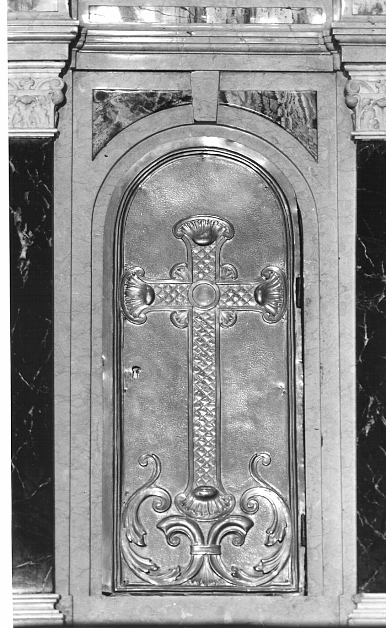 sportello di tabernacolo, elemento d'insieme di Fornoni Dante (sec. XX)