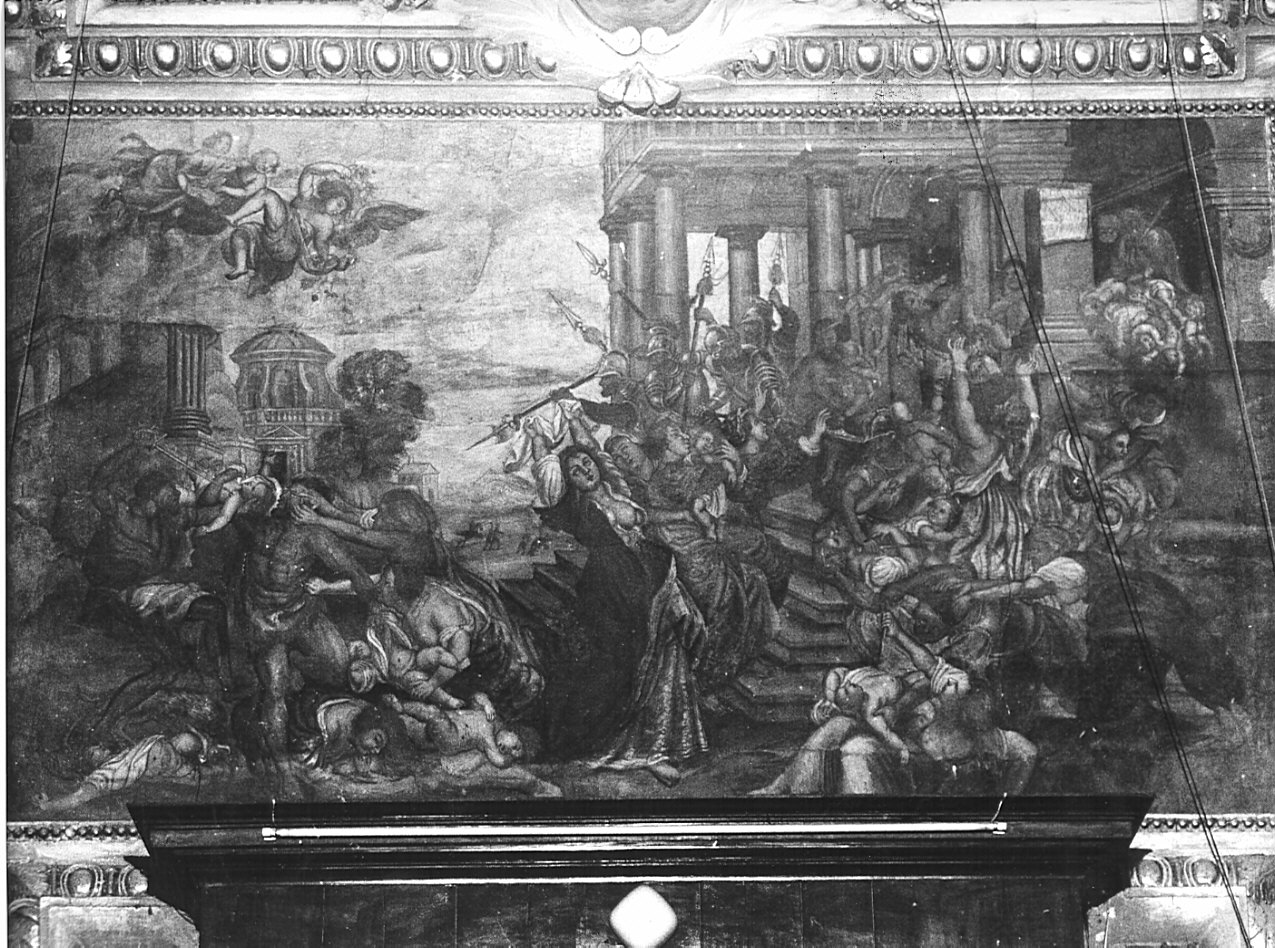 strage degli innocenti (dipinto, opera isolata) - ambito veneto (fine/inizio secc. XVII/ XVIII)