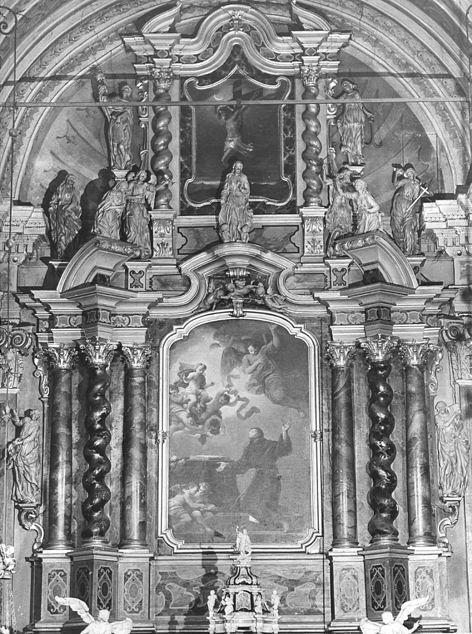 ancona, complesso decorativo - bottega bergamasca (fine/inizio secc. XVII/ XVIII)