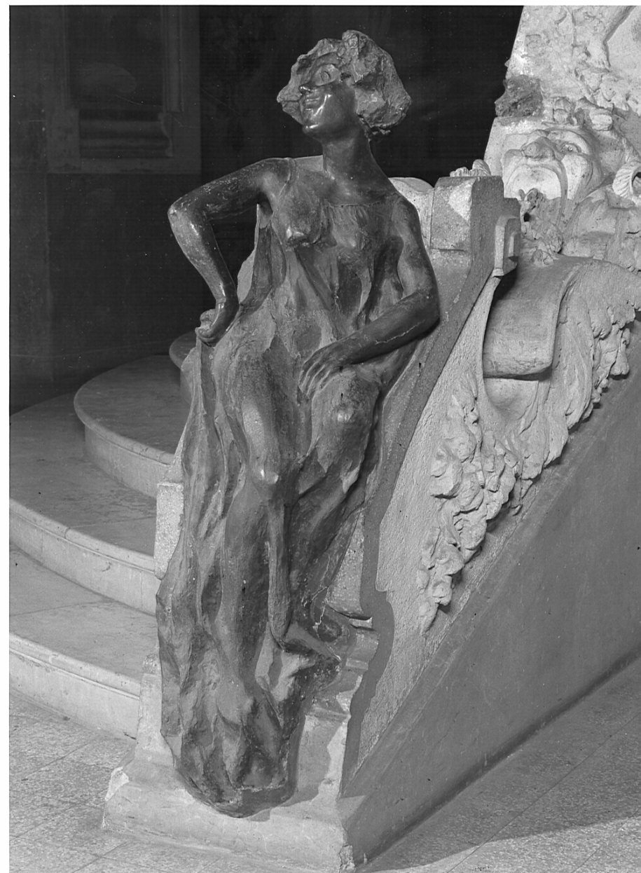figura femminile (statua, opera isolata) - ambito lombardo (sec. XX)
