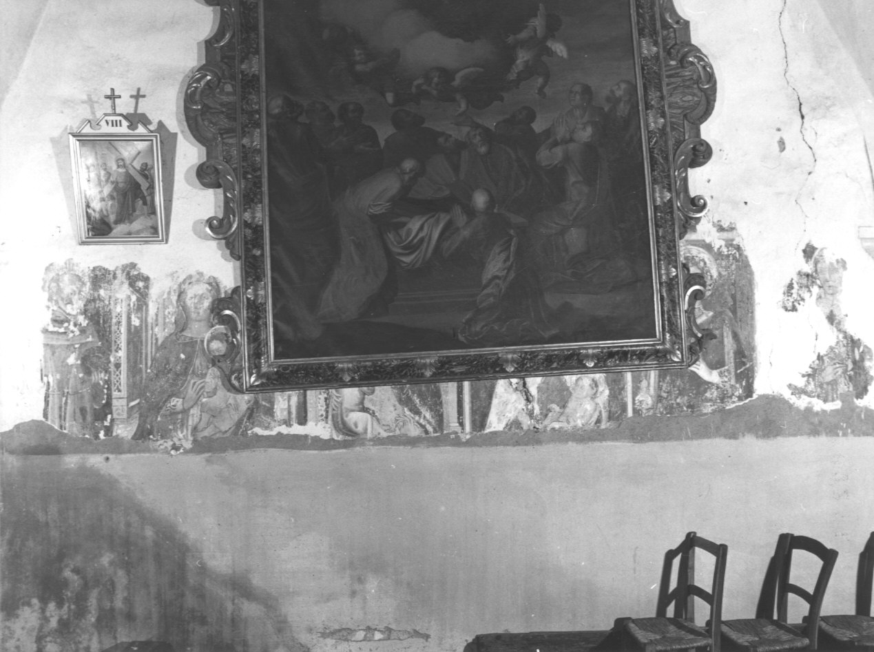 Madonna con Bambino e Santi (dipinto, ciclo) - ambito bergamasco (inizio sec. XVI)
