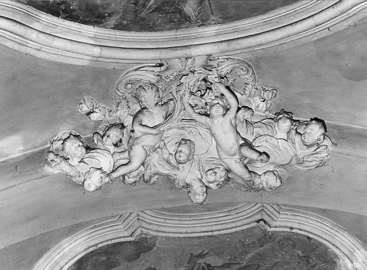 motivo decorativo (rilievo, opera isolata) - bottega lombarda (fine/inizio secc. XVII/ XVIII)