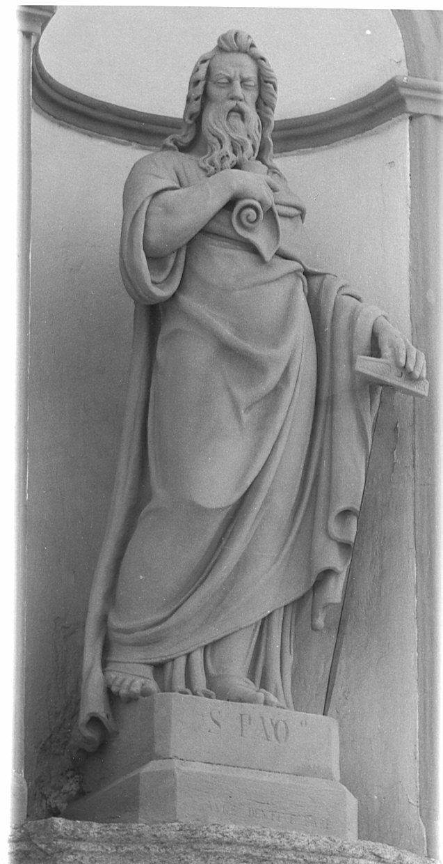 San Paolo (statua, opera isolata) - bottega lombarda (sec. XIX)