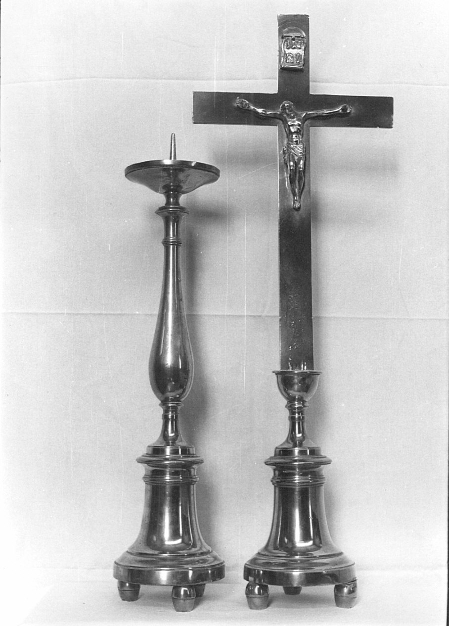 servizio d'altare - bottega lombarda (fine/inizio secc. XIX/ XX)
