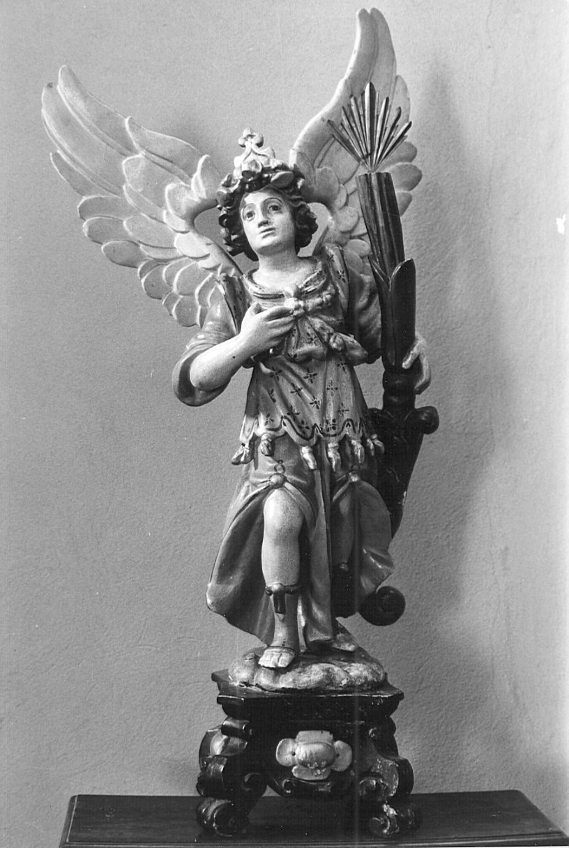 angelo (statua) - bottega lombarda (fine/inizio secc. XVII/ XVIII)
