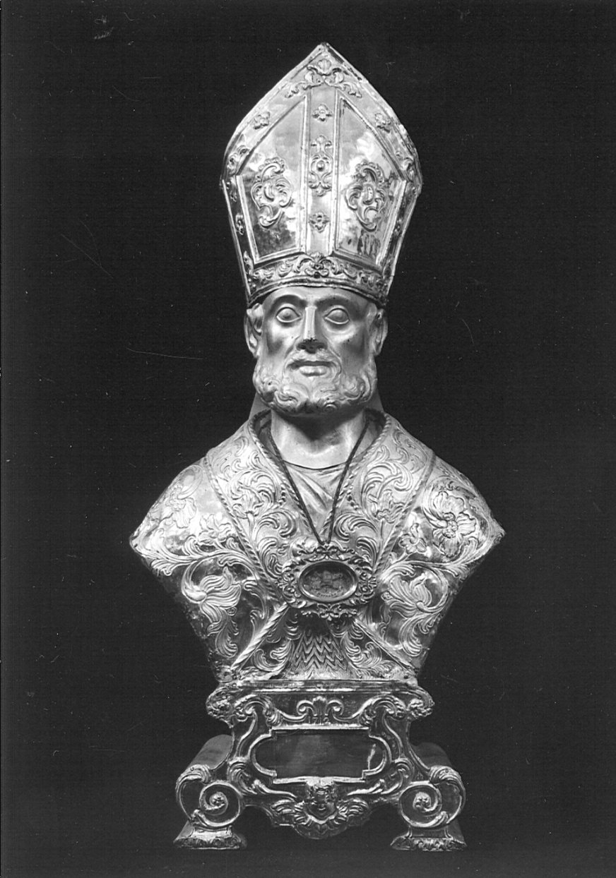 San Barnaba (reliquiario - a busto) - bottega lombarda (sec. XVIII)