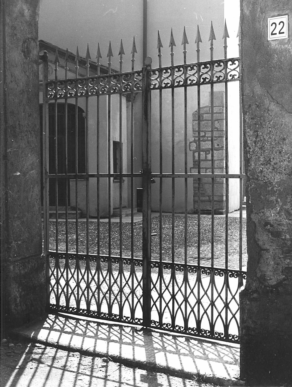 cancello - bottega italiana (secc. XIX/ XX)