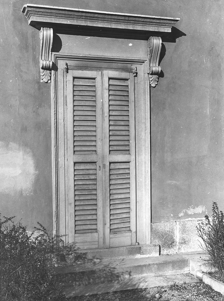 porta finestra, coppia di Rougier Cirillo (prima metà sec. XIX)