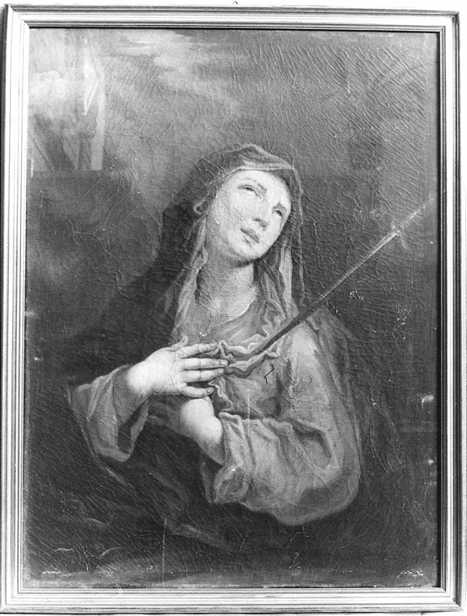 Madonna Addolorata (dipinto, opera isolata) - ambito lombardo (fine/inizio secc. XVIII/ XIX)
