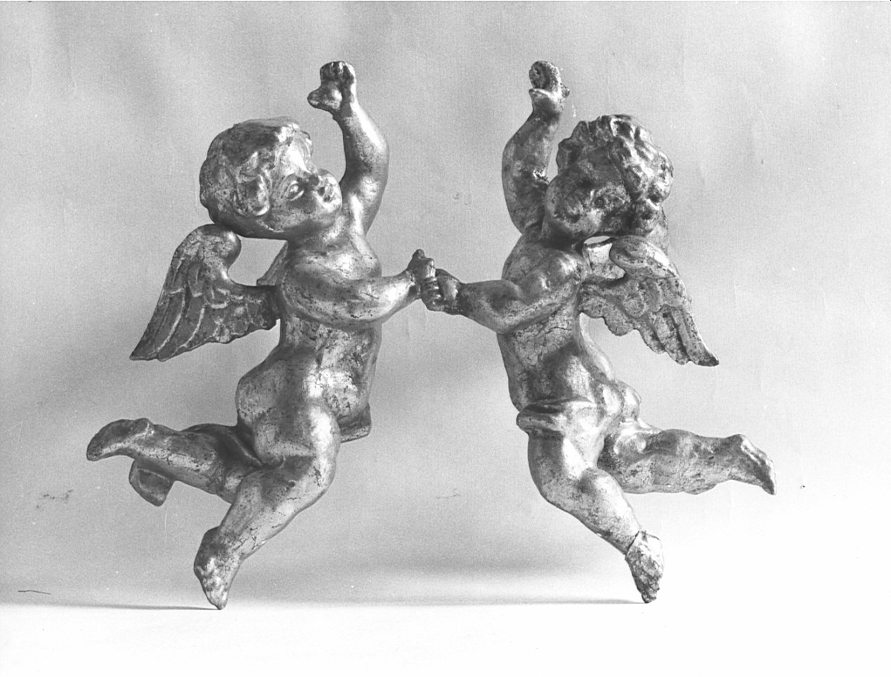 angioletti (scultura, coppia) - bottega lombarda (sec. XVIII)