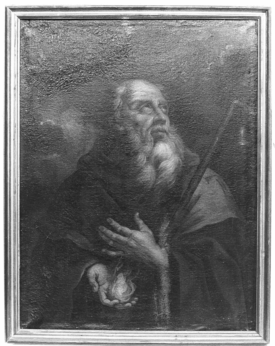 Sant'Antonio Abate (dipinto, opera isolata) - ambito lombardo (fine sec. XVII)