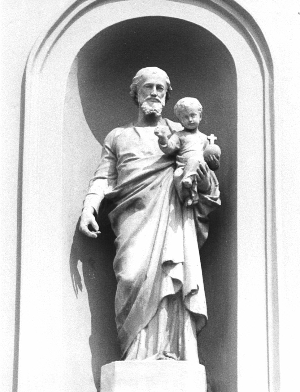 San Giuseppe e Gesù Bambino (statua) - bottega lombarda (inizio sec. XX)