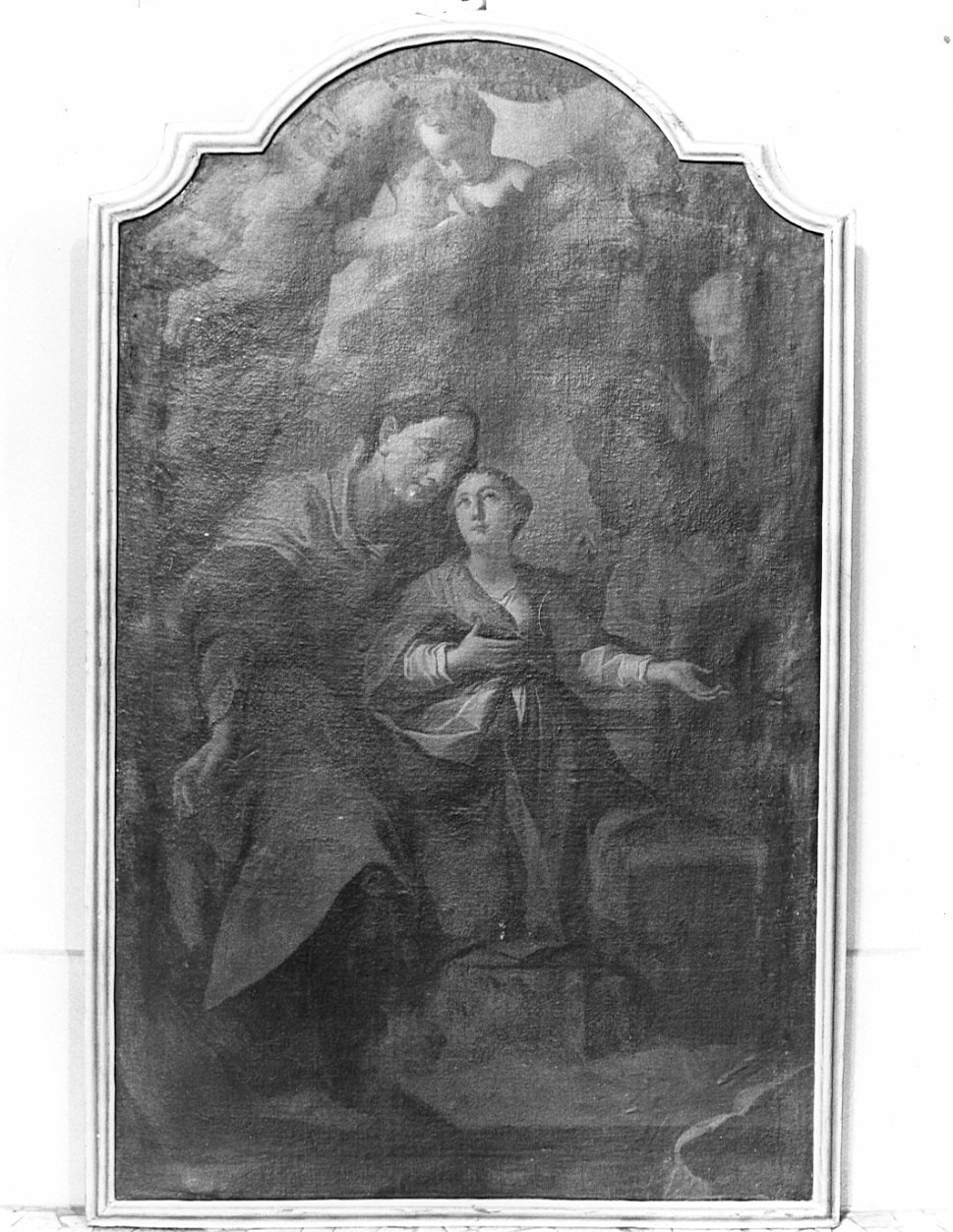 educazione di Maria Vergine (dipinto) - ambito lombardo (sec. XVIII)