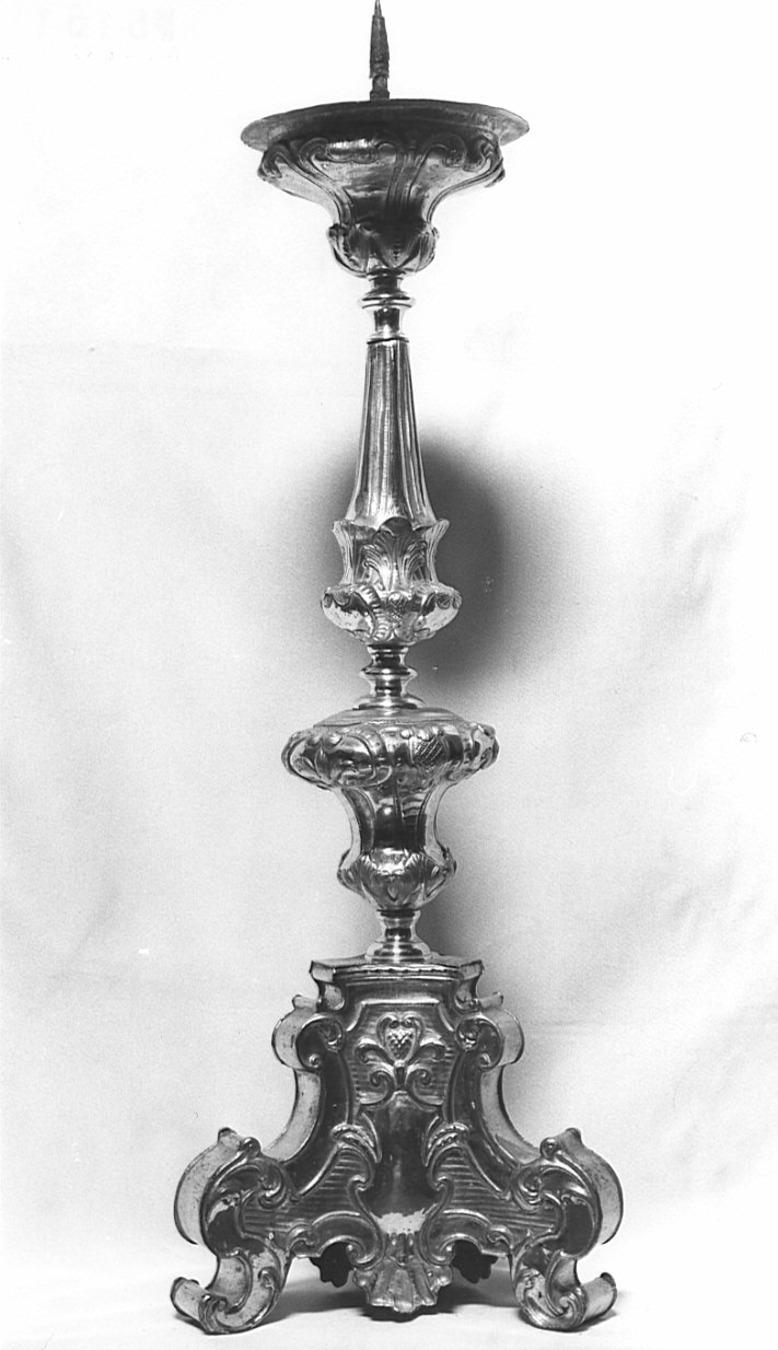 candeliere - bottega lombarda (sec. XVIII)