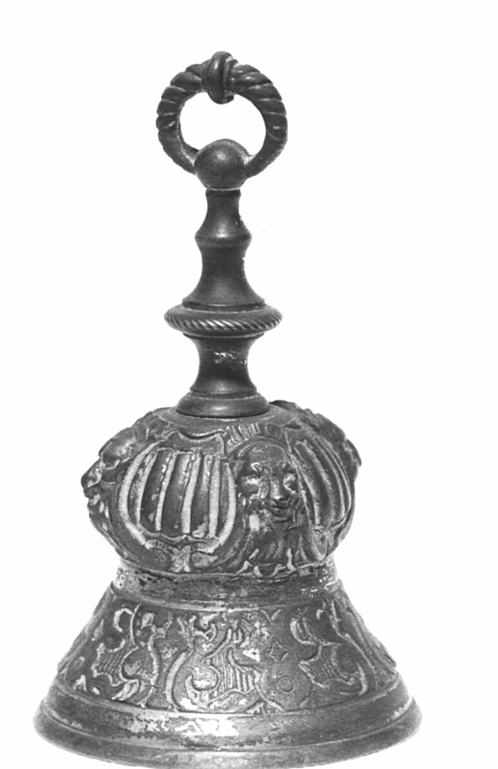 campanello d'altare, opera isolata - bottega lombarda (sec. XVII)
